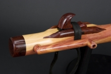 Eastern Red Cedar Native American Flute, Minor, Bass G-3, #E7F